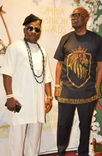 Daniel S. Nnaji at the Gambia Fashion Awards