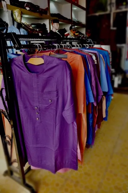 SND Clothing Design rail of colour shirts, Collection 2026