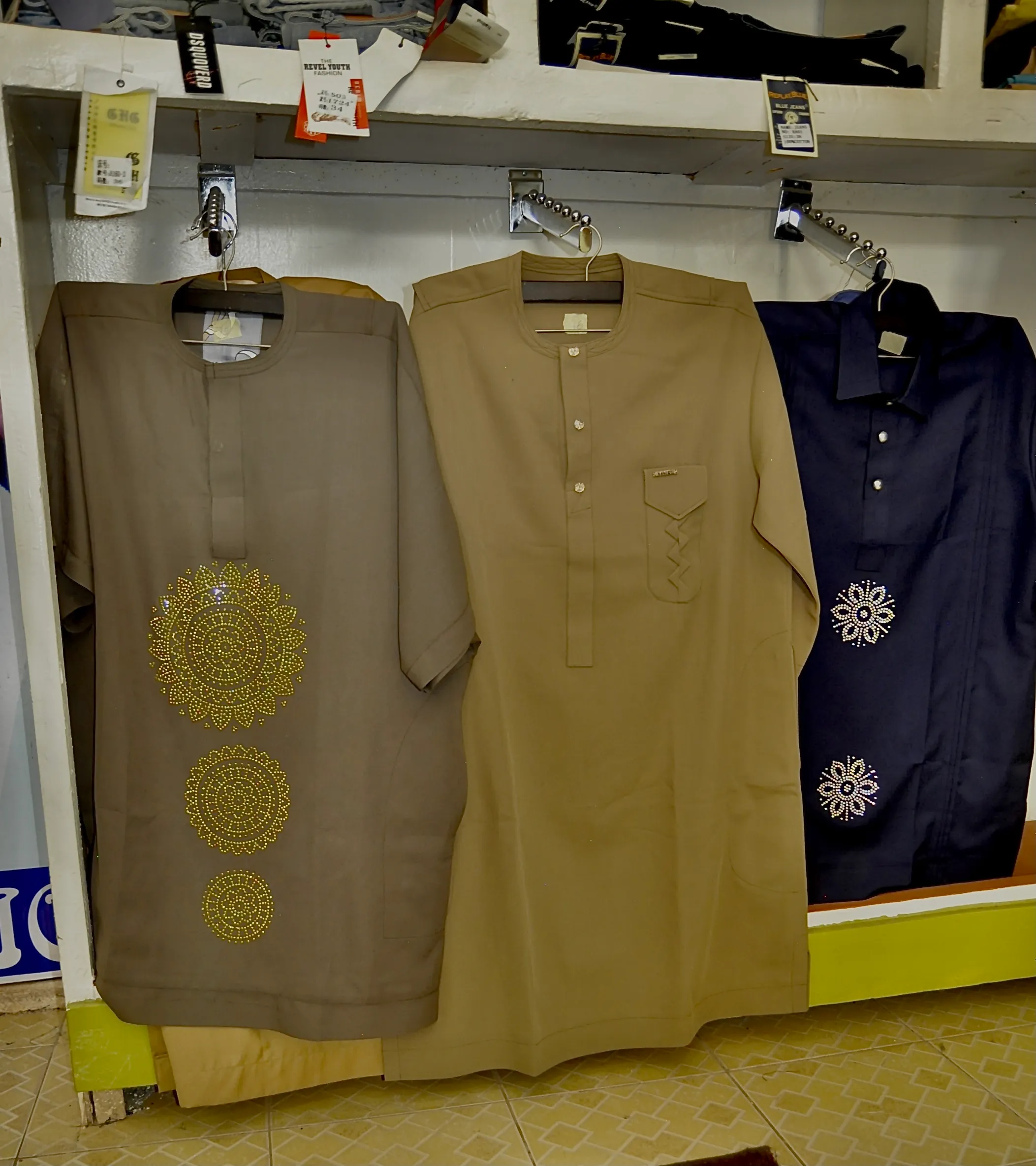SND Designs embellished kaftan sets