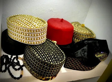 SND Clothing Design embroidered and beaded caps